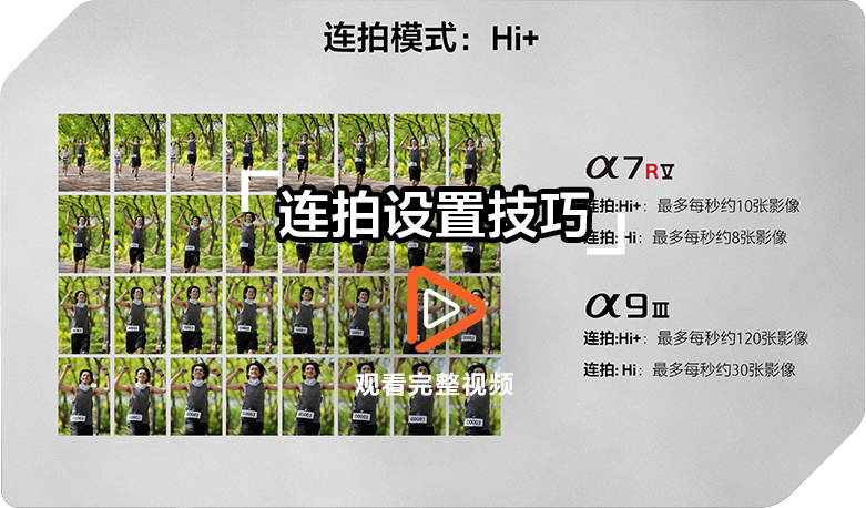 索尼雙影像運(yùn)動(dòng)拍攝